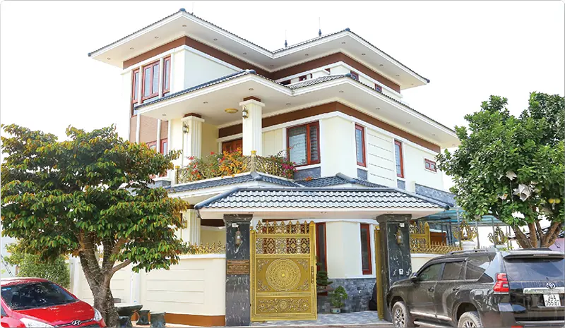 Công trình của Sơn AUREX - BIỆT THỰ LAN ANH