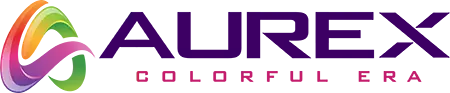logo Aurex Colorful Era