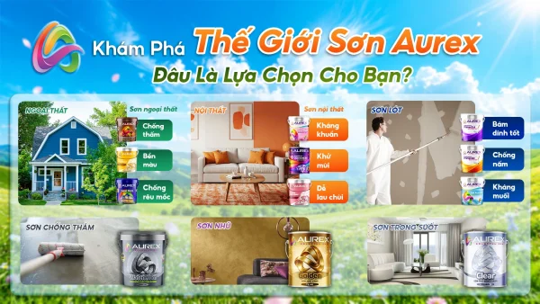 Những loại sơn của Aurex